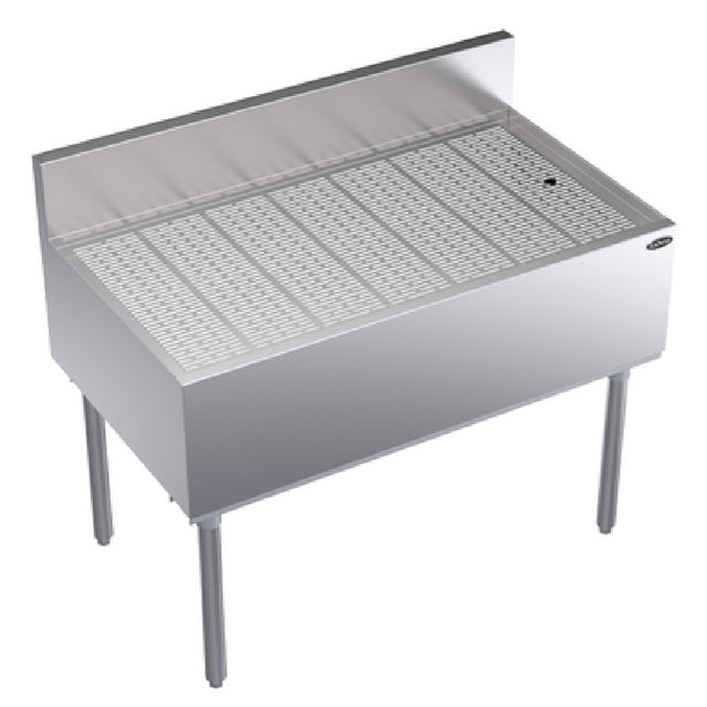 Krowne KR24-GS42 Royal Series Underbar Drainboard Free Standing 42"W X 24"D