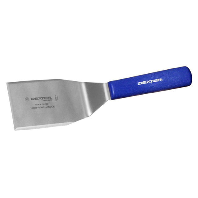 Dexter 19713H Sani-Safe® Cool Blue™ (S285-3H-PCP) Hamburger Turner 4" X 3"