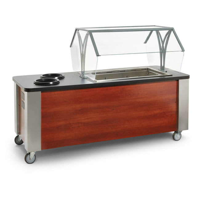Vollrath 75731 Soup & Salad Cart 84"W X 34"D X 57-3/4"H (34"H Counter Height)