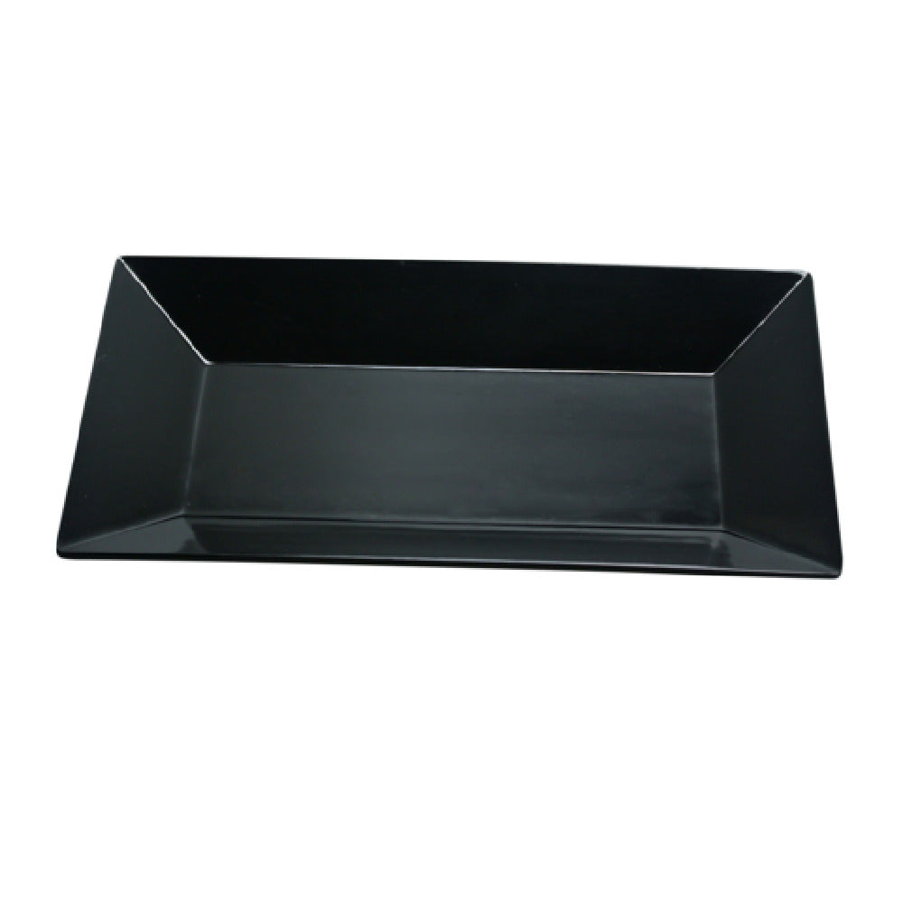 Yanco RM-210BK Rome Plate 10"L X 6"W Rectangular