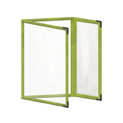 Risch TEDQ 5.5X8.5-NYLON Deluxe Sewn Nylon Menu Cover (specify Color) 5-1/2" X 8-1/2"
