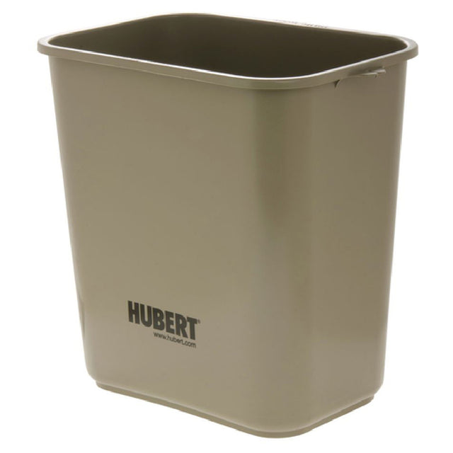 Hubert 44721 - Pinch'm® Waste Basket, 28 Qt., 14-1/2" X 10-1/2" X 15-1/2"H