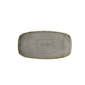 Churchill China SPGSWO341 - Walled Plate, 35 X 18.5cm 13 3/4" X 7 1/4" H: 2cm, Oblong Microwave & Dishwasher Safe