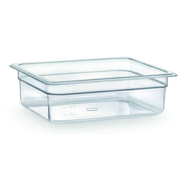 Hubert 26702 - Hubert® Cold Food Pan, 12-4/5"L X 10-3/7"W X 4"D, Half-size