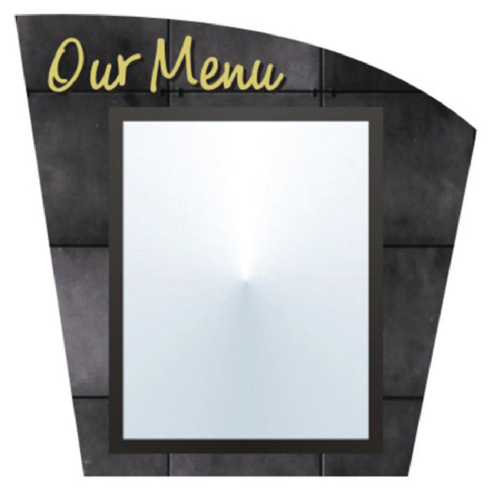 Hubert 19516 - Menu Board, 1-pocket, Wall-mount