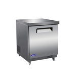 Valpro VPUCF27 Undercounter Freezer Reach-in One-section