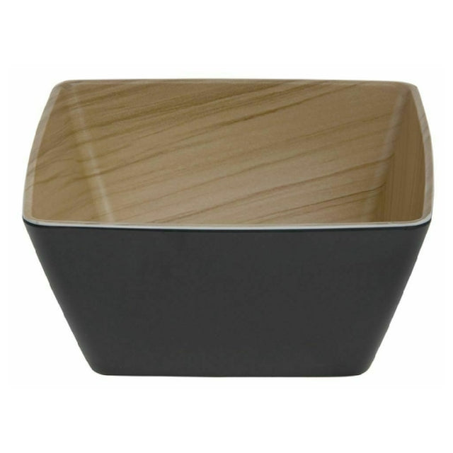 Hubert 74079 - Kalm Collection Bowl, 7-1/2"L X 7-1/2"W X 3-1/2"H, Square