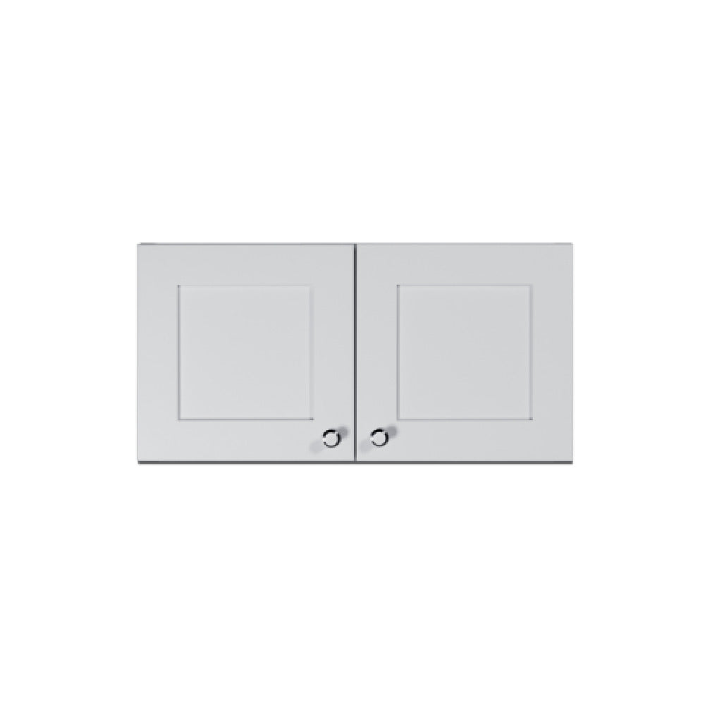 Summit CABWH2412 - Wall Cabinet, 24" W X 12"H, French Door