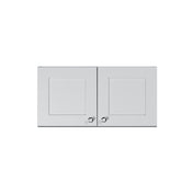Summit CABWH2412 - Wall Cabinet, 24" W X 12"H, French Door