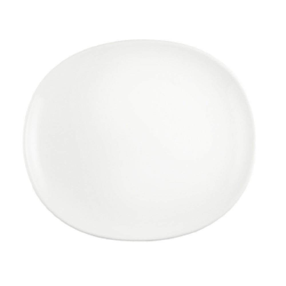 Arc Cardinal FM560 Chef & Sommelier Eternity Plus Coupe Oval Plate (D:9.5'') Vitrified Ceramic