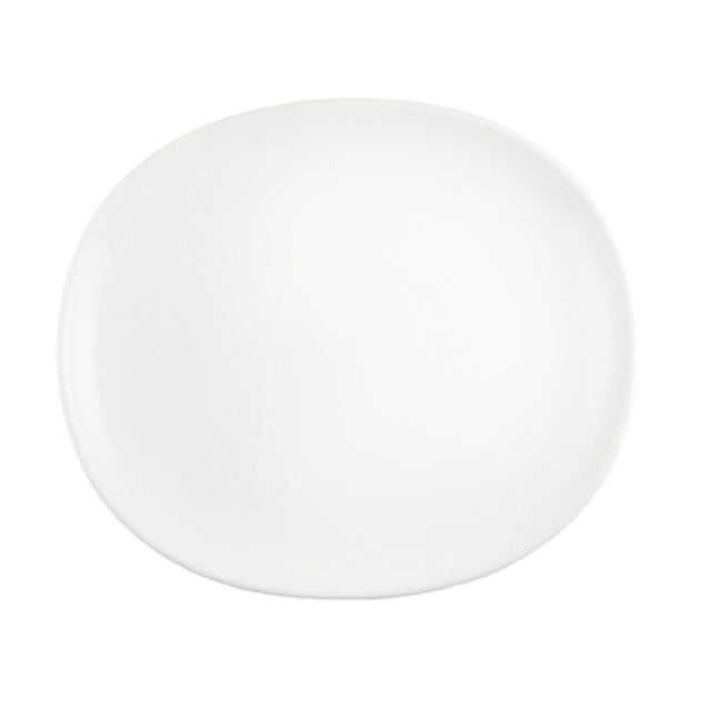 Arc Cardinal FM560 Chef & Sommelier Eternity Plus Coupe Oval Plate (D:9.5'') Vitrified Ceramic