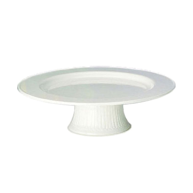 Bon Chef 10234001BLK Cake Stand 13" X 2-3/4" H Aluminum With Ceramic-look Coating