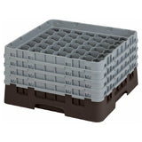 Cambro 49S800167 Camrack® Glass Rack With (4) Soft Gray Extenders Full Size