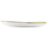 CAC China TUS-21-SFL Tucson Plate 12-1/4" X 11-1/2" Irregular Round