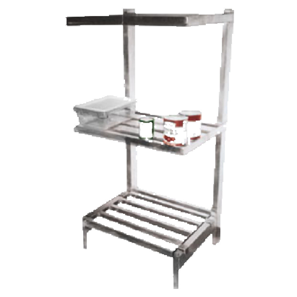 SPG 4H0378 - Kelmax Cantilever Shelving Unit, 4-shelf, Tubular