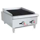 Empura ECB-24S - Standard Duty Gas Charbroiler, Natural Gas, 24"W X 26"D X 15-7/8"H
