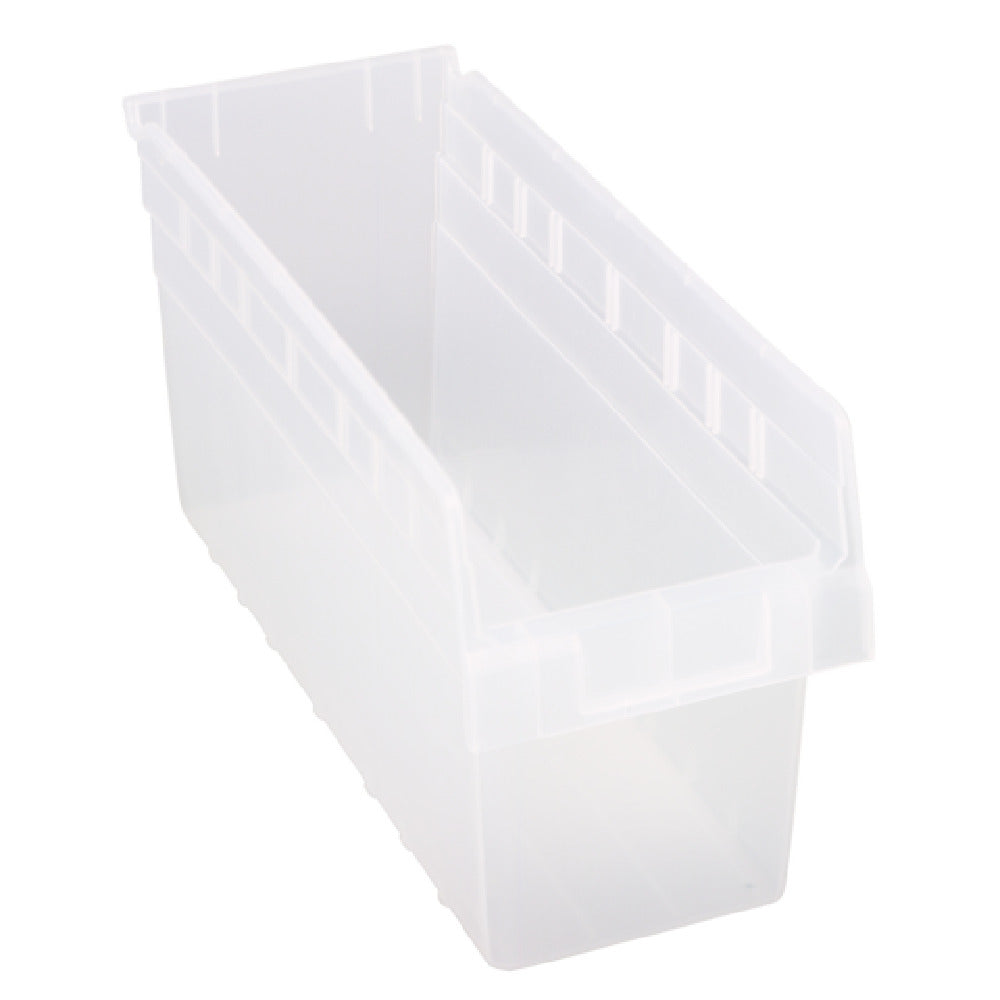Quantum QSB804CLCS - Economy Shelf Bin, Nesting, 6-5/8"W X 17-7/8"L X 8"H
