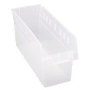 Quantum QSB804CLCS - Economy Shelf Bin, Nesting, 6-5/8"W X 17-7/8"L X 8"H