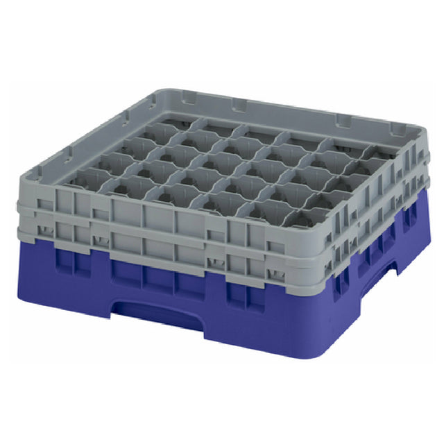 Cambro 36S434186 Camrack® Glass Rack With (2) Soft Gray Extenders Full Size