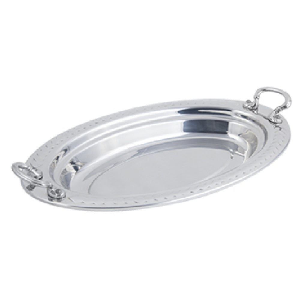 Bon Chef 5488HRSS Food Pan Full Oval 2-1/2 Qt. (80 Oz.) Capacity
