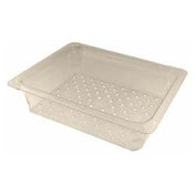 Cambro 23CLRCW(135) Colander Food Pan 1/2x3 Clear