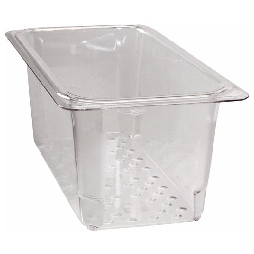 Cambro 35CLRCW-135 Colander Food Pan 1/3x5 Clear