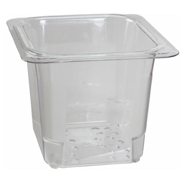 Cambro 65CLRCW135 Colander Food Pan 1/6x5 Clear