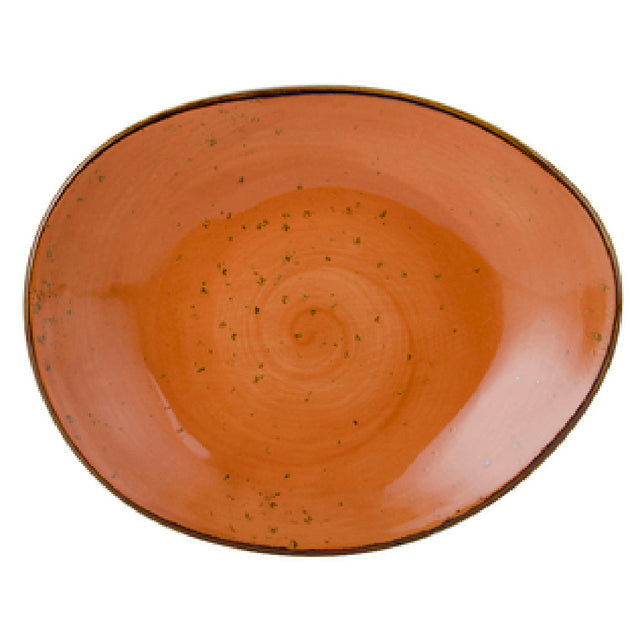 Tuxton GGC-650 Plate 8-3/8" X 6-7/8" X 1-1/2"H Ellipse