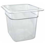 Cambro 66CW-135 Pan Poly Sixth X 6 135 Clear Qd