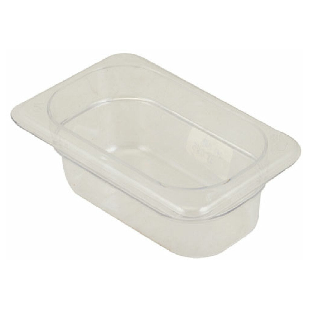 Cambro CAM92CW135 Pan Poly Ninth X 2 135 Clear