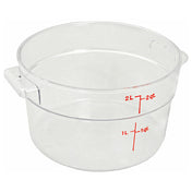 Cambro RFSCW2135 Container Clear Rd 2qt