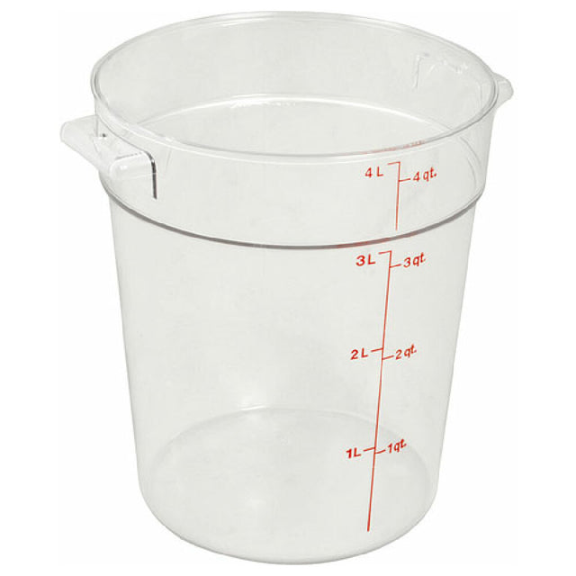 Cambro RFSCW4-135 Container Clear Rd 4qt