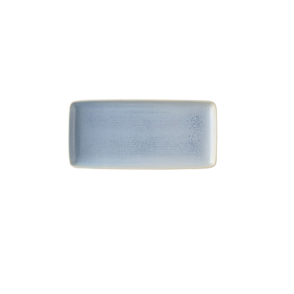 Arc Cardinal FP453 Dudson Evo Azure Rectangle Tray (L:14.0'' X W:6.5'') Stoneware