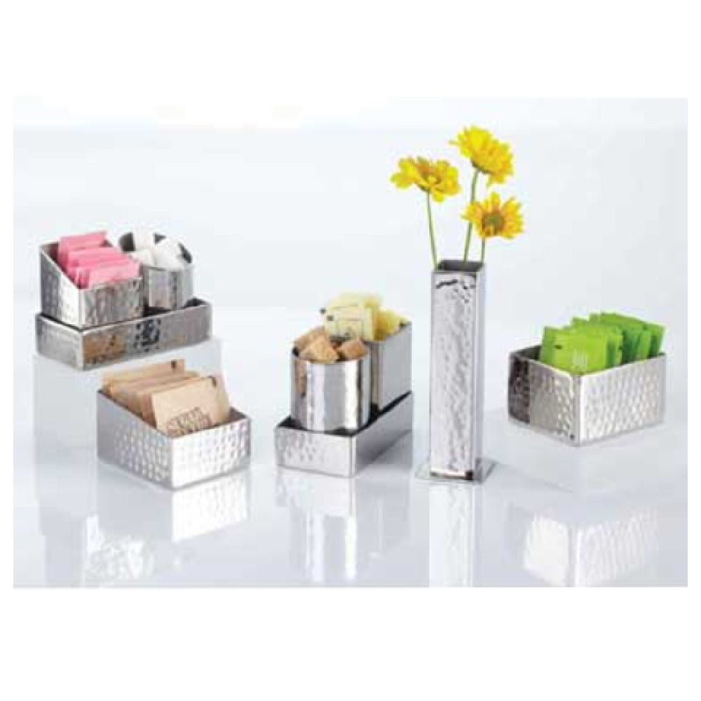American Metalcraft HMSRSPH3 Sugar Packet/Cube Holder 3-1/8" X 2-1/2"W X 1-3/4"H