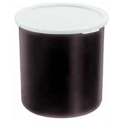 Cambro CP27110 Crock W/lid 2.7qt 110 Black