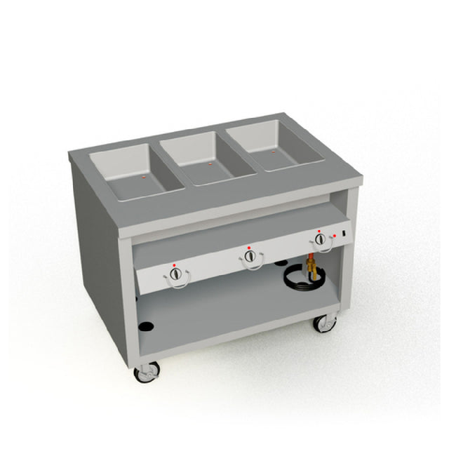 Duke TEHF-46SS-VALUE (REPLACES E303-25SS) Thurmaduke™ Hot Food Unit Mobile 46”W X 32”D X 36”H