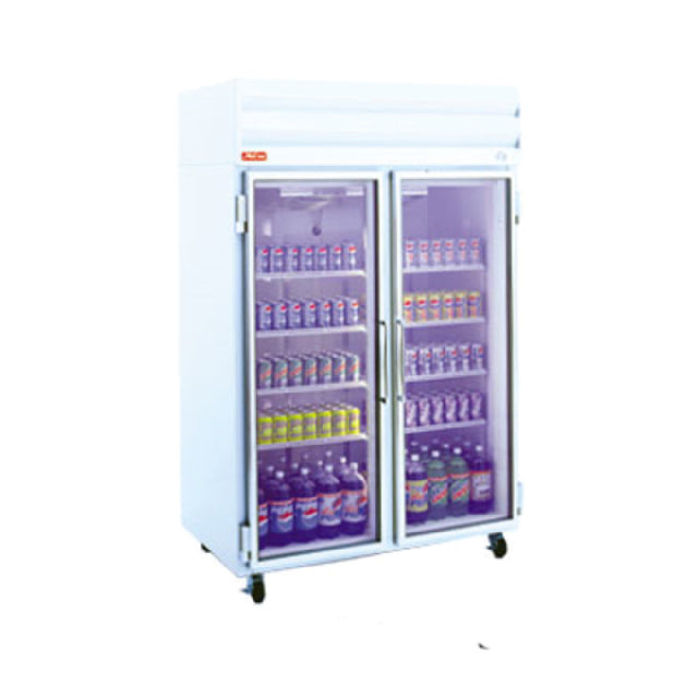 Howard-McCray GR48 Refrigerator Merchandiser Two-section 48 Cu. Ft. Capacity