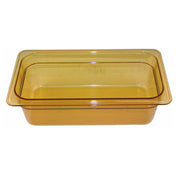Cambro 34HP150 Hot Pan 1/3 X 4 150 Amber