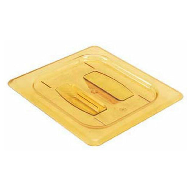 Cambro 60HPCH150 Hot Lid 1/6 Sz Solid 150 Amber