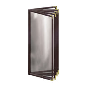 Risch TE-10V 4.25X11-NYLON Deluxe Sewn Nylon Menu Cover (specify Color) 4-1/4" X 11"