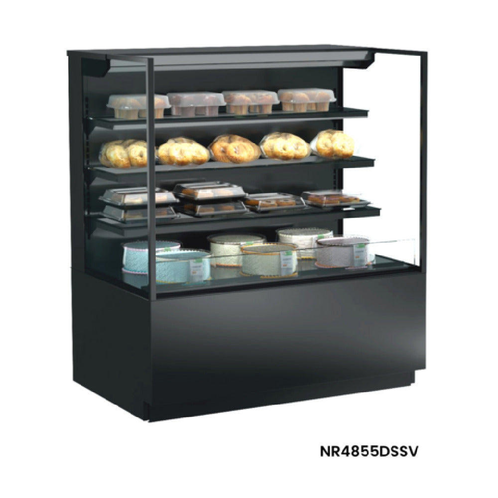 Structural Concepts NR4855DSSV Reveal® Self-Service Non-Refrigerated Case Freestanding