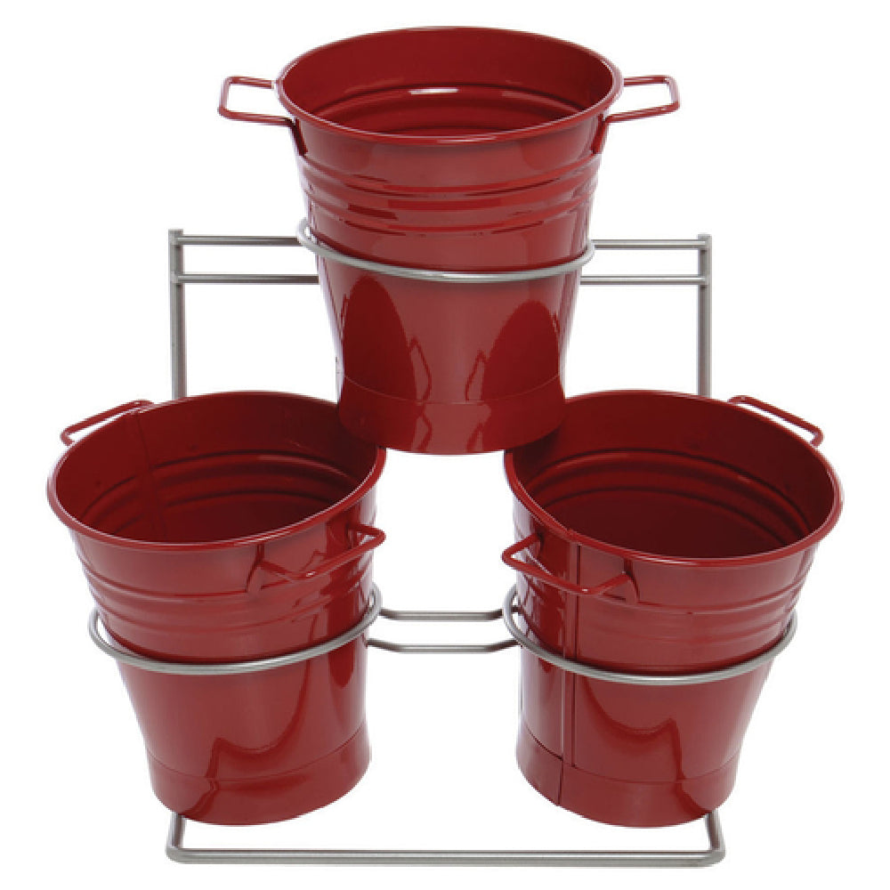Hubert 63361 - Countertop Display, 3-tubs, 2-tier