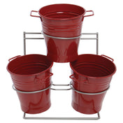 Hubert 63361 - Countertop Display, 3-tubs, 2-tier