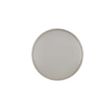 Cal Mil 22026-8-102 Ash Low Rim Plate 8-1/4" Dia X 1" H Dishwasher Safe