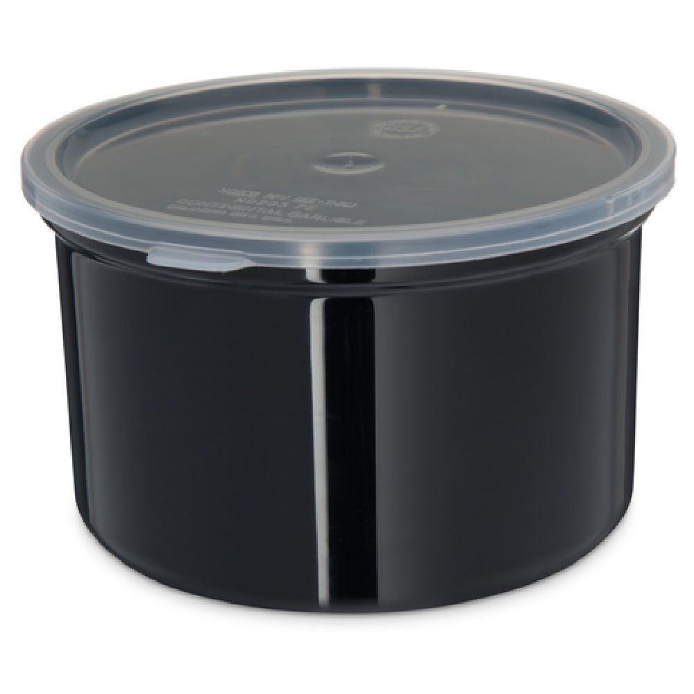 Carlisle 031603 Carlisle Classic Crock 1.5 Qt. Snap-on Polypropylene Lid