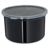 Carlisle 031603 Carlisle Classic Crock 1.5 Qt. Snap-on Polypropylene Lid