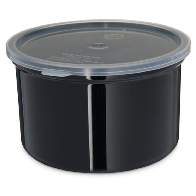 Carlisle 031603 Carlisle Classic Crock 1.5 Qt. Snap-on Polypropylene Lid