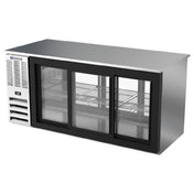 Beverage Air BB72HC-F-GS-PT-S - Refrigerated Pass-Thru Back Bar Food Rated Refrigerator