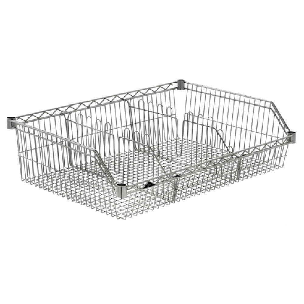 Metro BSK1860NC Super Erecta® Basket Shelf 60"W X 18"D Hopper Style