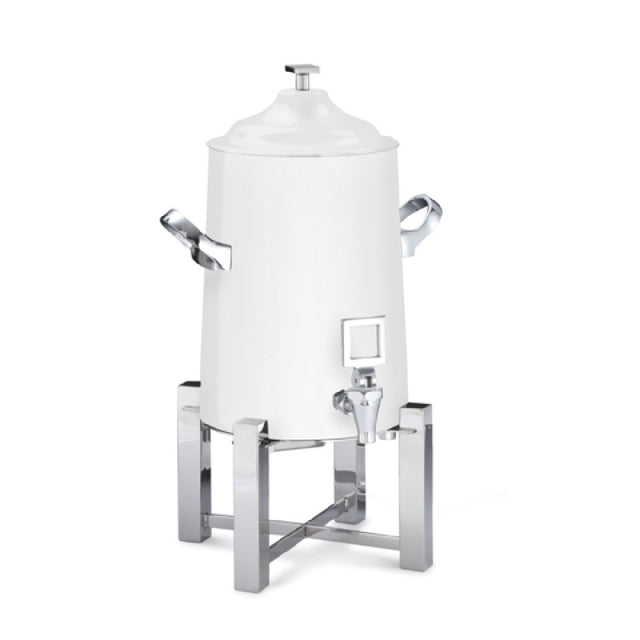 Steelite DW45KWTSS Urn Tower 5 Gal White And Stainless Steel (Cust3Party Item) (Approx. Lead Time = 3 Weeks)